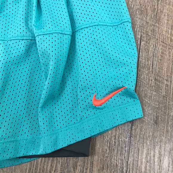 Nike Icon 2 in 1 Shorts Mesh Dri-Fit Gym Workout S - Picture 5 of 9